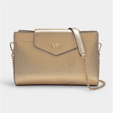 marigold michael kors purse|Michael Kors gold crossbody bag.